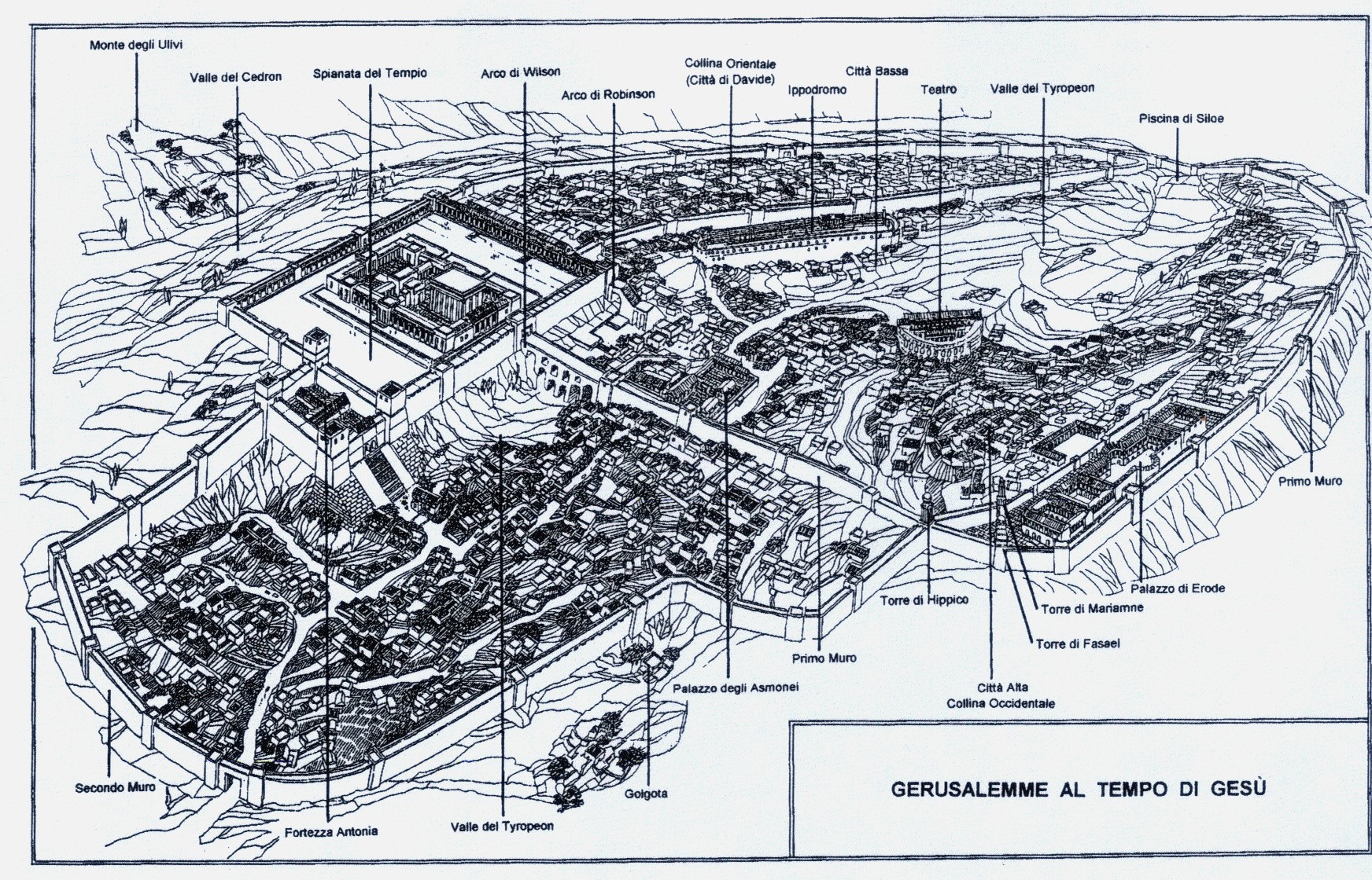Il tempio di Gerusalemme - Storia - Il mio viaggio in Terrasanta